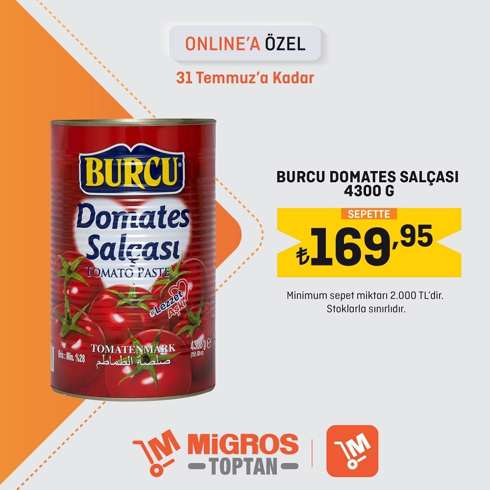 Temmuz Sonuna Kadar Fiyatlar Düştü! Migros'ta Domates Salçası… 4