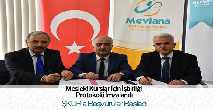 Mesleki Kurslar İçin İşbirliği Protokolü İmzalandı