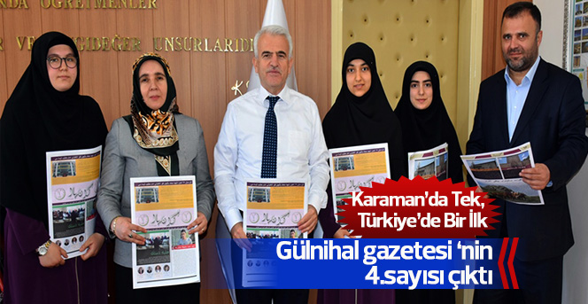 Osmanlıca Yazılan Gülnihal Gazetesinin 4. Sayısı Çıktı