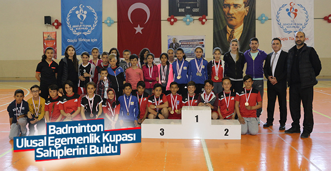 Badminton Ulusal Egemenlik Kupası Sahiplerini Buldu