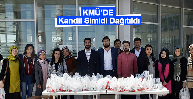 KMÜ’DE Kandil Simidi Dağıtıldı