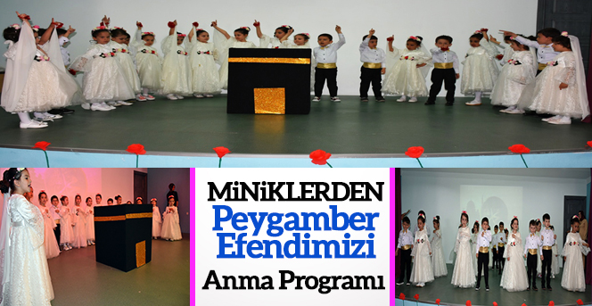 Minikler Peygamber Sevgilerini Anlattı