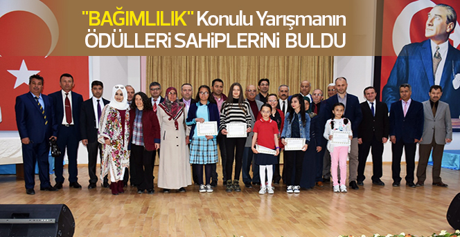 ''Bağımlılık'' Konulu Yarışmanın Ödülleri Sahiplerini Buldu