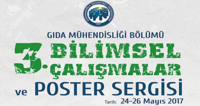 KMÜ Gıda Mühendisliği Öğrencileri Poster Sergisi Düzenleyecek