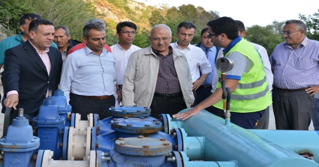 Kocamaz, Yenikaş İçme Suyu Terfi Hattının Açılışını Yaptı