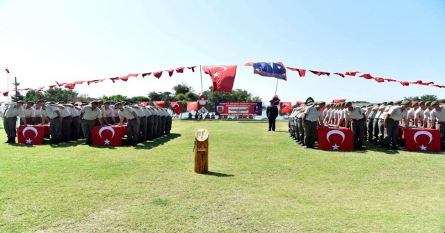 Kısa Dönem Erler, Yemin Ederek Yeni Görev Yerlerine Uğurlandı