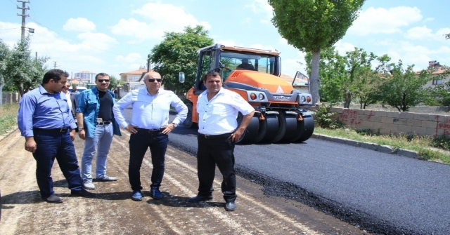 Karaman Belediyesinde Asfalt Çalışmaları