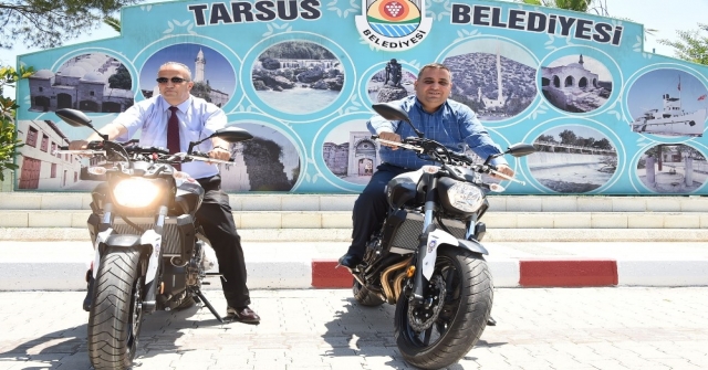 Tarsus Belediyesinden Emniyete Motosiklet