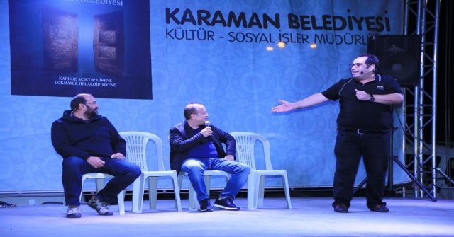 Seksenler Dizisi Oyuncuları Belediyenin Ramazan Programına Katıldı