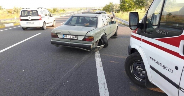 Kuluda Trafik Kazası: 1 Yaralı