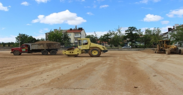 Seydişehirde Otopark Çalışmaları Başladı