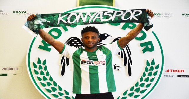 Konyasporun Yeni Transferi Ezekiel, İmza Attı