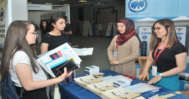 Kmü Ankarada Üniversite Tanıtım Fuarına Katıldı