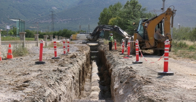 Akşehirin Mahallelerine Yeni Kanalizasyon Şebekesi