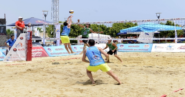 Uluslararası Plaj Voleybolu Heyecanı Mersini Saracak