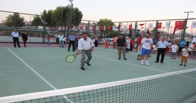 Toroslarda Tenis Kursu Açıldı