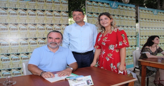 Silifkeliler, Nedim İnceyi Edebiyat Festivalinde Ağırladı