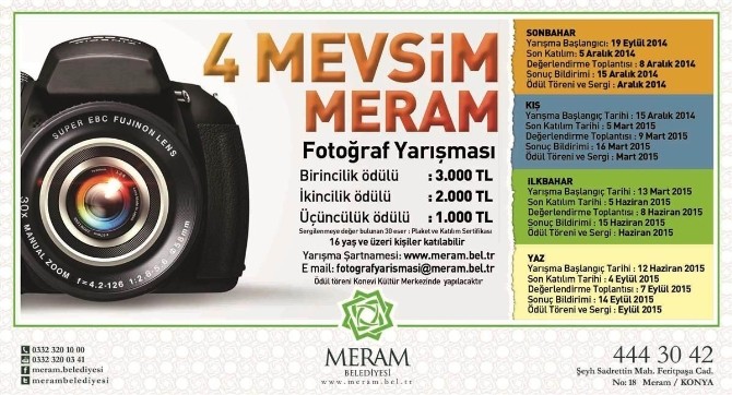 “Meram’da İlkbahar” Değerlendirmesi Yapıldı