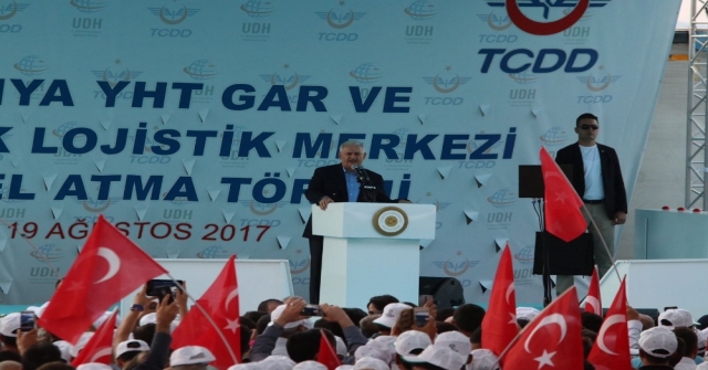 Başbakan Yıldırım, Konya Yht Garı İle Kayacık Lojistik Merkezinin Temelini Attı