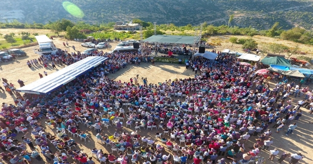 Silifkede Nuru Mahallesi İncir Ve Fıstık Festivali Yapıldı