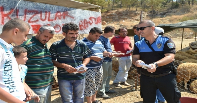 Bozyazıda Polis Sahte Para Uyarısı Yaptı