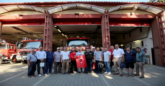 Avrupadaki Gönüllü İtfaiyecilik Uygulamaları Yerinde İncelendi