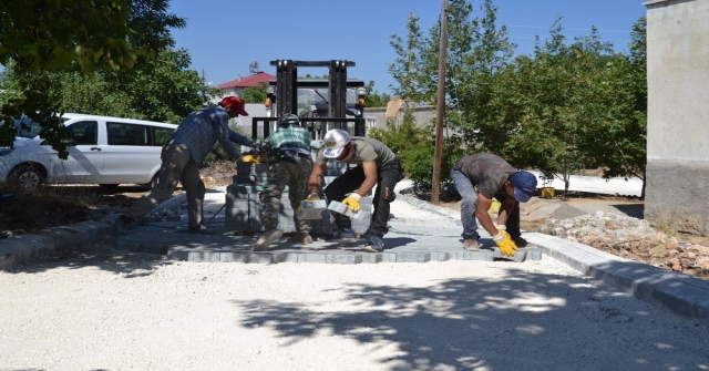 Küstüllüde Parke Çalışması Başladı