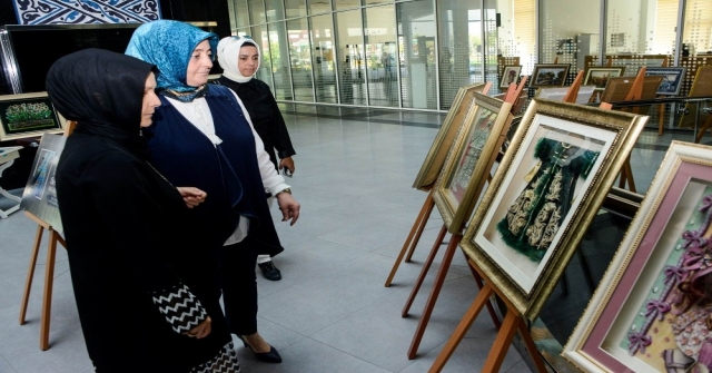 Meram Kadın Meclisinden Rölyef Sergisi