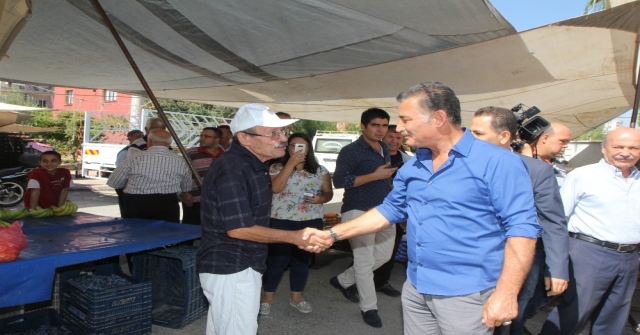 Başka Tuna, Pazar Esnafı İle Bir Araya Geldi