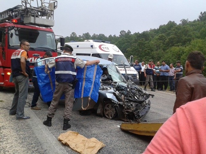 Mersin’de Yağış Kazaya Neden Oldu: 1 Ölü, 1 Yaralı