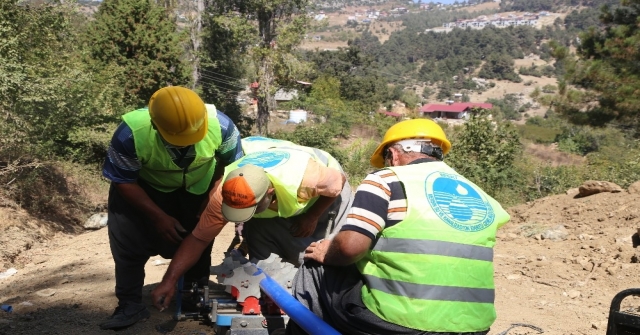 Meskinin Mahallelerdeki İçmesuyu Çalışmaları Sürüyor