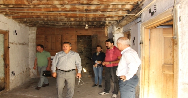 Seydişehirde Bakırcı Evi Restorasyon Çalışmaları Başladı