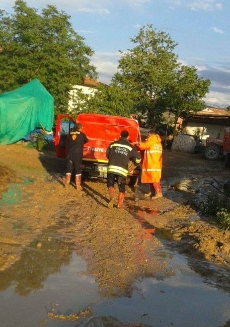 Ereğli’de Su Baskınları Tahliye Edildi