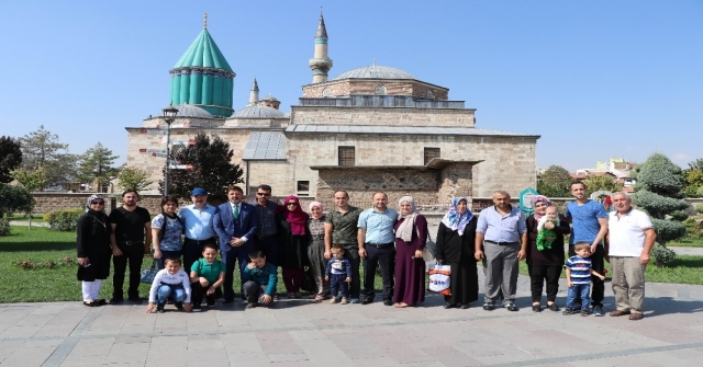 Zonguldaklı Madenciler Mevlana Müzesini Gezdi