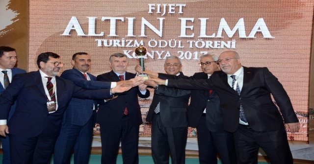 Turizmin Oscarı “Fijet Altın Elma” Ödülü Konyanın