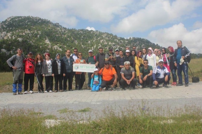 Beyşehir’de Çamlık Mağaraları Yürüyüşü Gerçekleştirildi