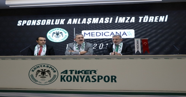 Medicana İle Atiker Konyaspor Sağlık Sponsorluğu Anlaşmasını Tazeledi