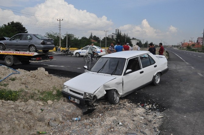 Akşehir’de Trafik Kazası: 1 Yaralı