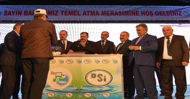 Orman Ve Su İşleri Bakanı Eroğlu Konyada 466 Milyon Liralık Tesisin Temelini Attı