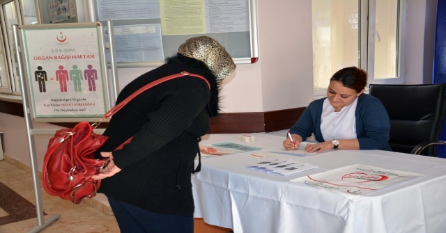 Selçuk Tıpta Organ Bağışı Bilgilendirme Standı Açıldı