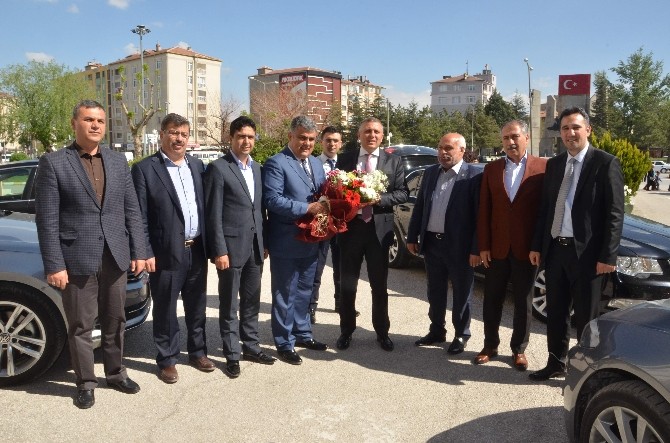 AK Parti İl Başkanı Arat’tan Başkan Özgüven’e Ziyaret