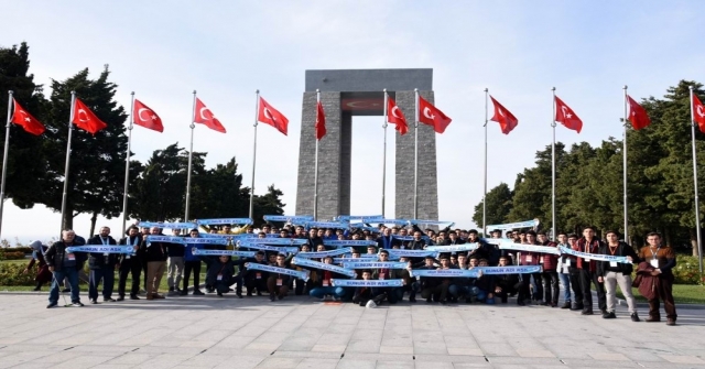 Başkan Altay, Gençlerle Çanakkalede