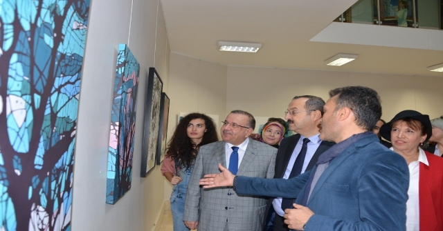 Selçukta Öğretmenler Günü Anısına Resim Sergisi