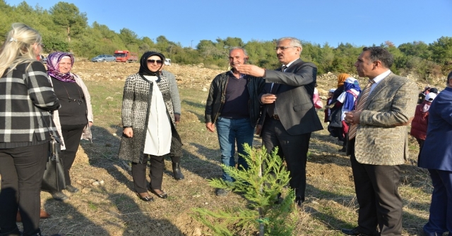 Mersinde Gönül Elçileri Fidan Dikti