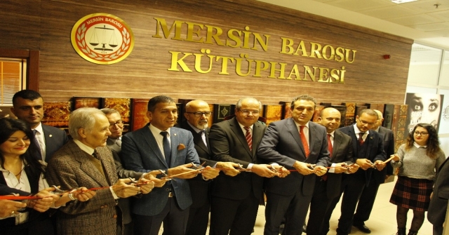 Mersin Barosuna Yeni Kütüphane Açıldı