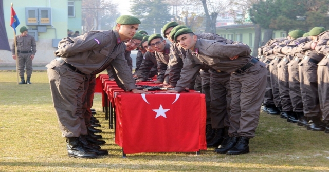 Konyada Kısa Dönem Erler Yemin Etti