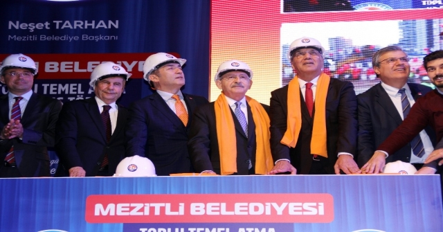 Kılıçdaroğlu, Mersinde Temel Atma Ve Açılış Törenine Katıldı