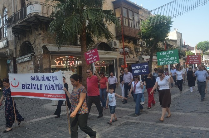 Halk Sağlığı Ve Sağlık Müdürlüğü Çalışanları Ramazan’da Da Yürüdü