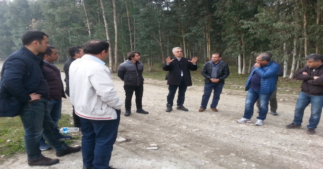 Kayseri Orman Bölge Müdürlüğü Teknik Ekibi, Mersinde Orman Sahalarını İnceledi