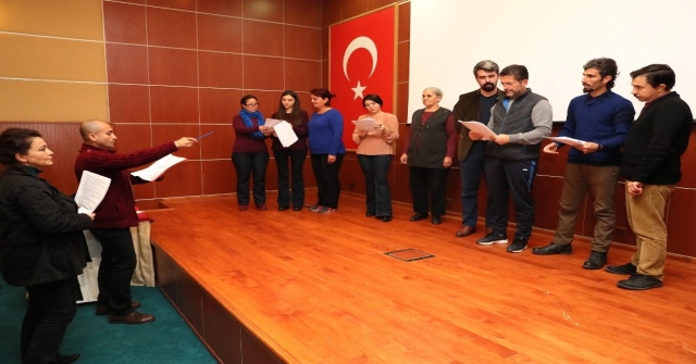 Büyükşehir Belediyesinin Ücretsiz Tiyatro Kursları Devam Ediyor